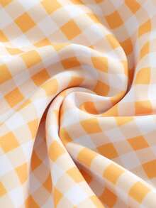 Swim Mod 女士连体泳衣，性感休闲度假简约甜美可爱露背连体泳装，春夏款 - 彩色 - 查看 6