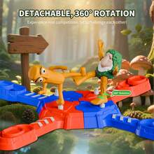 MINKOJA Tung Tung Sahur Battle Game Set Supports Two-Player Or Four-Player Competitive Matches Enhances Children's Reaction Speed And Strategic Thinking An Interactive Educational Game For Boys And Girls Aged 3 And Up The Top Choice For Holiday Gifts And Birthday Presents - Multicolor - View 5