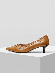 Mnmlis Women Pumps - Yellow - View 2