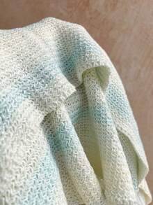 Soleia Women's Frill Trim Knit Halter Top And Double Frill Trim Knit Midi Skirt Set - Multicolor - View 7