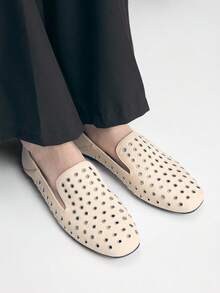 Mnmlis Women's Style Design Style Daily Travel Casual Fashion Comfortable Flat Shoes - Apricot - View 8