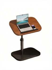 Lift Top Coffee Table On Wheels - Adjustable Mobile Side Table For Couch, Bedroom, Small Space, Easy Move & Modern - Multicolor - View 11