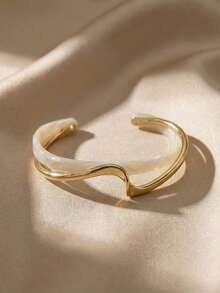 Arave 結構多層開口手鐲 - 彩色 - 查看 2