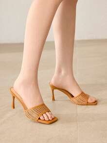 MOTF WOMEN HEELED SANDALS - Brown - View 1