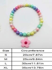 1 pieza Collar de mascota con flor para perros y gatos pequeños, accesorio de joyería con cadena de peluche lindo para mascotas de menos de 9kg, idea de regalo dulce del Día de San Valentín para amigos que aman a las mascotas - Rosa - Ver 3