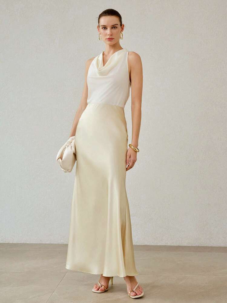 WOMEN'S ELEGANT MERMAID HEM SKIRT