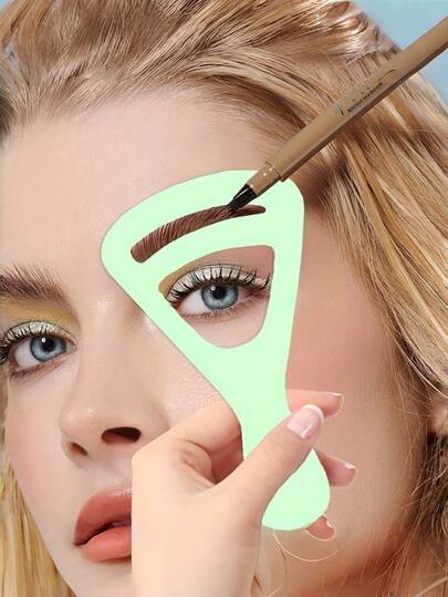 1/2/3/4/6/10pcs Reusable Eyebrow Stencils Drawing Guide Perfect Natural Arch Makeup Tool Multiple Shapes Portable Travel For Women Girls Stocking Stuffers Gifts Vanity Bedroom Decor Cheap Accessories