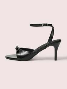 CUCCOO DOLLMOD Women Heeled Sandals Spring Shoes Summer - Black - View 7