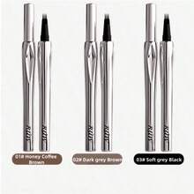 推荐1支眉笔，防水防汗，不晕染，精准勾勒眉形，适合零基础新手，万圣节、化妆、美容、眉笔、圣诞节、圣诞礼物、黑色眉笔、眉毛、棕色 - 彩色 - 查看 14