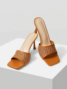 MOTF WOMEN HEELED SANDALS - Brown - View 4