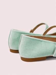 CUCCOO DOLLMOD Women's Casual Versatile Commute Simple Flats For Christmas Spring Shoes - Mint Green - View 10