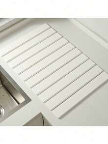 Tấm lót thoát nước tự làm sạch gấp gọn 1 mảnh cho mặt bàn bếp, làm từ đất tảo cát, nhanh khô, thấm hút, chống trượt và cách nhiệt, hình vuông, dùng làm đế lót ly và tấm chắn nước bắn cho mặt bàn phòng tắm. - Nhiều màu - Xem 14