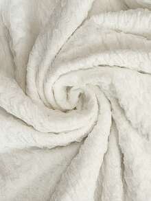 SHEIN Robe de maternité élégante avec décoration métallique et col cravate, couleur unie pour femmes enceintes - Blanc - Voir 7