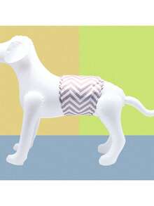 2PCS Belly Bands For Male Dogs Mesh Lining Small Dog Belly Wrap Leakproof Washable Reusable Puppy Diapers S,M,L,XL - Multicolor - View 5