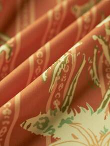 Airaco Áo sơ mi nam tay ngắn in họa tiết kẻ sọc, thích hợp cho kỳ nghỉ hè. - Nhiều màu - Xem 5