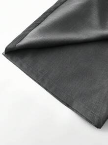 Franclia A-Line Pleated Shorts, Slimming Design - Grey - View 5