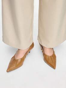 Mnmlis Women Pumps - Yellow - View 6