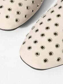 Mnmlis Women's Style Design Style Daily Travel Casual Fashion Comfortable Flat Shoes - Apricot - View 3