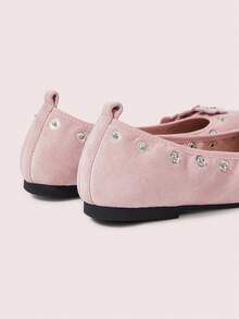 CUCCOO DOLLMOD Women 3D Floral Decor Casual Commuting Fashion Shoes Spring Shoes - Pink - View 10