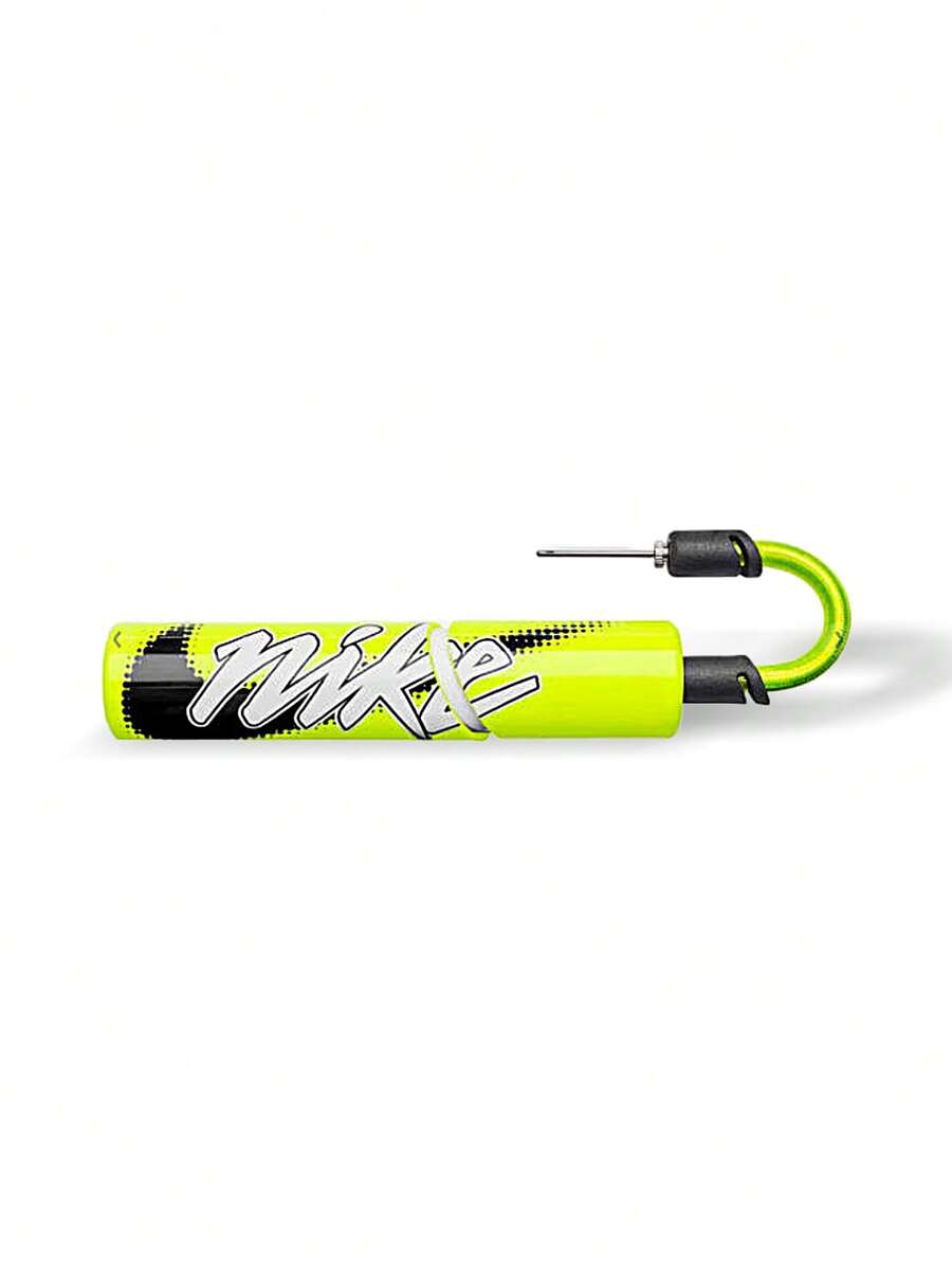 Nike Ball Pump Compact Solid Easy To Use Versatile Sports Training Unisex Fluorescent Green Black N.000.1384.761.NS - Fluorescent green/black - View 1