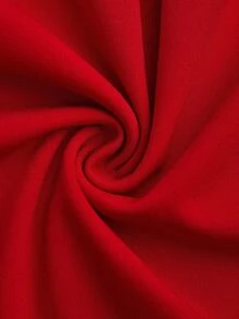 Olithes Women's Elegant Red Autumn Party Qipao Style Mini Dress,Chinese Cheongsam Button-Up Bodycon Cocktail Dress,Long Bell Sleeve Split Pan Buckle Design - Fiery Red - View 5