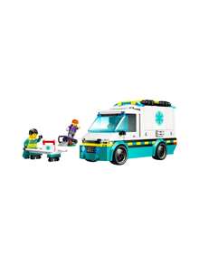 LEGO City Emergency Ambulance Kids 5Years+ 60451 - Multicolor - View 2
