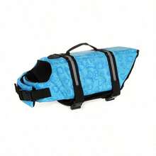 Dog Life Jacket Reflective Adjustable Summer Large Dogs Swimwear Vest Surfing Sailboat Enhanced Buoyancy Pet Life Jacket Reflective Dog Life Jacket For Secure Water And Ocean Frolic - Multicolor - View 33