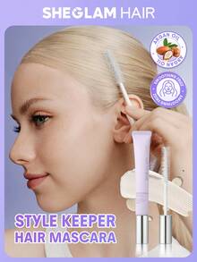SHEGLAM HAIR On The Glow Style Keeper 睫毛膏、防毛躁飛散發棒、定型棒，柔軟定型不結塊，無粘性殘留，易於沖洗，防汗配方，持久耐用，適合工作、外出和休閒時使用，可有效防止飛散的頭髮和嬰兒毛髮 畢業 生日 禮物 假期 冬天 粉紅色的 氛圍 化妝品 派對 海灘 旅行 露營 學校 校園 節慶 玫瑰 展示 女孩 魅力 最好的 情人節 婦女節 愛自己 春天 護髮 - 無色 - 查看 14