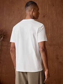 AKNOTIC Camiseta de manga corta con estampado de calaveras y cartas de póquer para hombres, para salir, para amigos - Blanco - Ver 6