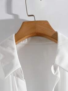 GlowEve CURVE Bộ đồ 2 món dành cho nữ cỡ lớn màu mơ với dây đeo mảnh và áo khoác cardigan voan buộc dây, thời trang thường ngày mùa xuân/hè. - Màu be - Xem 4