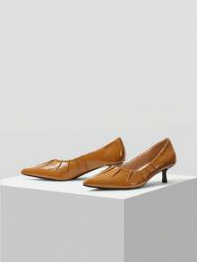 Mnmlis Women Pumps - Yellow - View 3