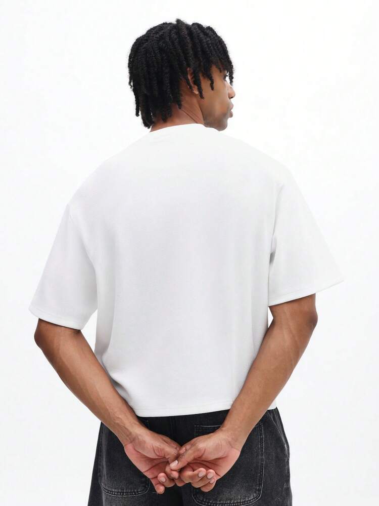 Men's Seoul Graphic Print Short Sleeve Crew Neck Regular Fit T-Shirt Casual Summer Korean City Text Tee