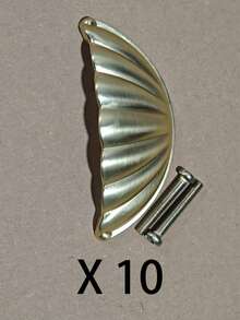 金色抽屉把手、橱柜把手、梳妆台旋钮、家具柜抽屉拉手、衣柜门把手 - 金色 - 查看 11