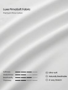 GLOWMODE 匹马棉材质，轻盈透气，弹力舒适，中长款，常规版型，前扭结设计，印花T恤，适合日常休闲户外穿着。 - 白色 - 查看 5