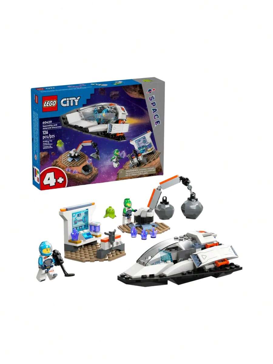 LEGO City Spaceship And Asteroid Discovery Kids 4Years+ 60429 - Multicolor - View 1
