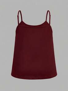 SHEIN EZwear 3件套加大码女式褶皱宽松吊带背心，可调节肩带，适合春夏穿着 - 彩色 - 查看 6