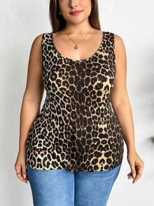 SHEIN Essnce 3件套加大码女式休闲圆领背心 - 彩色 - 查看 2