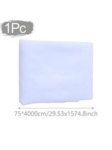 One White Tulle Drape, Chiffon Ceiling Drape, Romantic Wedding Arch Decoration, Wedding Ceremony Decoration, Multi-Purpose Tulle Curtain, Outdoor Wedding Decoration, Bridal Shower Decoration, Wedding Banquet Decoration, Birthday Party Decoration, Wedding Arch Backdrop, Party Backdrop Decoration, Scene Decoration Photography Prop Tulle. - White - View 15