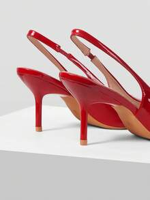 Mnmlis 女士高跟鞋 - 紅色 - 查看 6