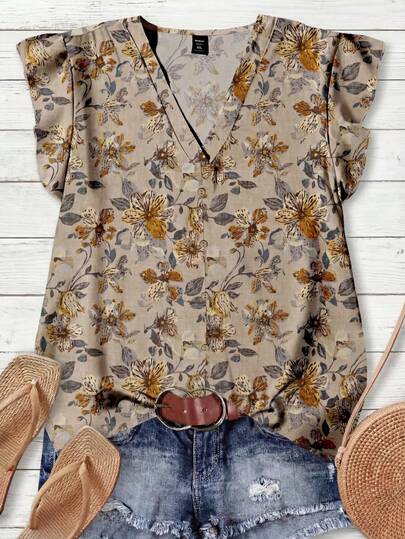 Rusticease Women's Casual Retro Minimalist Shirt, Suitable For Summer,Fall Clothes For Women ,Business Casual Woman Chic Blouses For Women