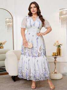 Reflora Đầm cỡ lớn thanh lịch in hoa cổ chữ V thắt eo, đầm dạ hội mùa hè sang trọng cho đám cưới, quần áo mùa hè, trang phục mùa hè, trang phục mùa xuân, trang phục mùa xuân, đầm mùa hè, đầm mùa xuân, đầm lễ hội, đầm thanh lịch, đầm dự tiệc thanh lịch, trang phục dự tiệc, đầm dự đám cưới, đầm dự tiệc cưới, đám cưới & sự kiện, đầm phù dâu, đầm tốt nghiệp, trang phục tốt nghiệp cho mẹ, trang phục đi chơi, đầm dạ hội, đầm sinh nhật, trang phục sinh nhật cho phụ nữ, trang phục ngày lễ cho phụ nữ, trang phục nghỉ mát cho phụ nữ, trang phục ngày lễ, đầm dạ hội, áo Jalabiya sang trọng cho nữ, áo Abaya sang trọng cho nữ, đầm cỡ lớn, đầm thanh lịch cỡ lớn, đầm thanh lịch cho dáng người đầy đặn, đầm in hoa cỡ lớn, đầm dự tiệc trà cỡ lớn, đầm dự tiệc cho phụ nữ, trang phục thanh lịch cho phụ nữ, đầm nữ, trang phục trang trọng. - Nhiều màu - Xem 4