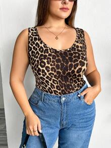 SHEIN Essnce 3件套加大码女式休闲圆领背心 - 彩色 - 查看 4