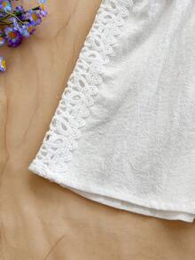 Soleia Nuevo conjunto de 2 piezas de ropa de estar en casa informal de unicolor con camiseta de tirantes y pantalones para mujeres, adecuado para vacaciones, días festivos, playa, vacaciones de primavera, festivales de música, estilo bohemio, escapadas tropicales, romántico y versátil para salidas y citas - Blanco - Ver 8