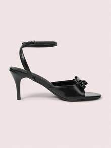 CUCCOO DOLLMOD Women Heeled Sandals Spring Shoes Summer - Black - View 8
