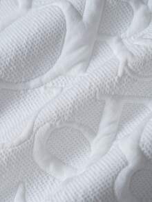 PAVTROS 男士夏季字母压花圆领休闲百搭背心 男士白色图案背心 男士图案背心 - 白色 - 查看 7