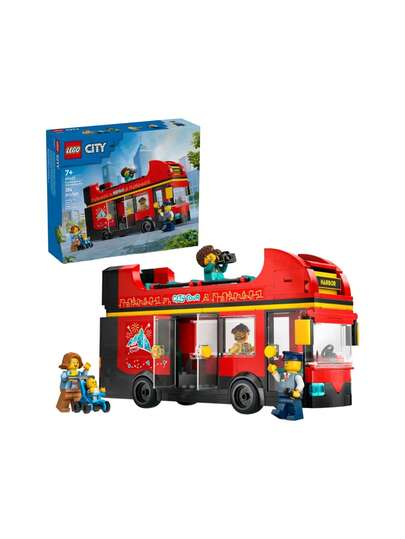 LEGO City Red Double-Decker Sightseeing Bus Kids 7Years+ 60407