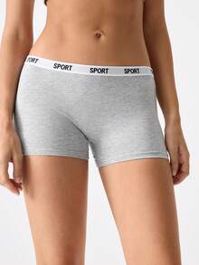 Loungeista 3入組字母織帶腰帶腰平角褲 - 彩色 - 查看 11