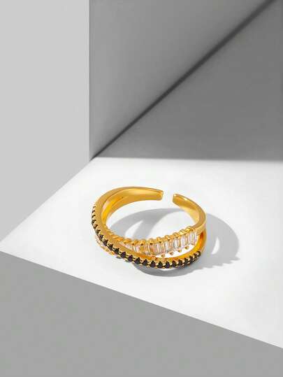 MOTF PREMIUM PRE18K GOLD PLATED TWIST RING