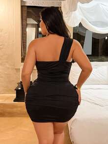 NU&NOW Robe moulante mini sexy sans bretelles avec nœud à la taille, convient pour les vacances, la rue, les sorties en boîte de nuit, le printemps/l'été - Noir - Voir 2