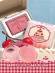 SHEGLAM Sweetheart Collection Berry Cute Cake PhấN Má HồNg ThươNg HiệU LàM đẹP Trang đIểM Mỹ PhẩM Cho Phụ Nữ Và Cô GáI HoàN HảO Cho MùA Hè MùA XuâN Lý TưởNg Cho Y2K ThờI Trang Sang TrọNg Phù HợP Cho Sinh NhậT NgàY CủA Mẹ Quà TặNg TiệC SẵN SàNg MàU SắC TốT NhấT - Hồng - Xem 8